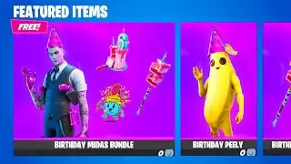 FREE BIRTHDAY SKIN BUNDLE in Fortnite!