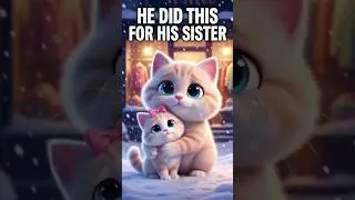A Brother Kitten&rsquo;s Sacrifice for his Sister 💔🐾 | Short Story