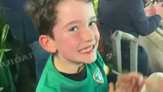 Ireland 2 Portugal 0. Troy Parrott&rsquo;s first goal. 