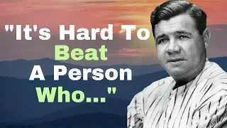 Babe Ruth's Legendary Life Lessons on Success, Determination & Perseverance. #motivation #mindset
