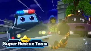 Police Car vs. Thief + Who Took the Golden Tire?｜S1-2｜Pinkfong Super Rescue Team