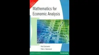Topics in mme for ma economics entrance |part1|Mathematical methods of economics |COQP10