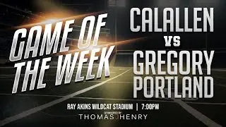 Battle of the Wildcats rivalry returns; Gregory-Portland hosts Calallen for Game of the Week