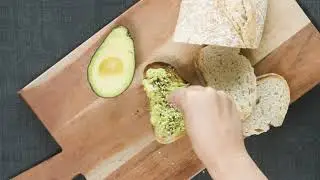 Garlic Furikake Avocado Toast