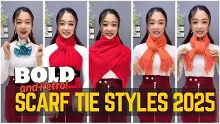 Top 10 Stylish Scarf Tie Methods 🧣 | Easy & Trendy Ways to Wear a Scarf