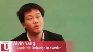 Academic Exchange: Sweden | Alvin Yang | LA&PS | York U