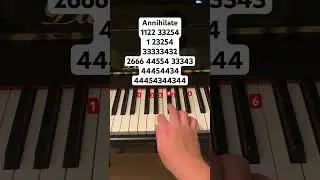 Annihilate // follow my ig: jessnotes123 #piano #pianomusic #pianotutorial #spiderman #swaelee