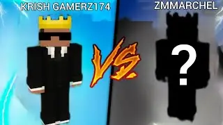 Me vs random player (zmMARCHEL) pvp in crafting and building 