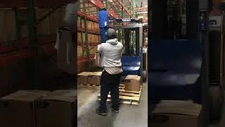 Effortless Box Lifting with TAWI Mobile Order Picker