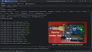 Arduino GPIO Validation Python Automation Testing Nitin R