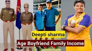 Deepti sharma age boyfriend family career||Cricketer deepti sharma lifestyle video 2025||
