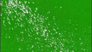 Realistic Rain Green Screen 4K Overlay for Intense Weather VFX Scenes