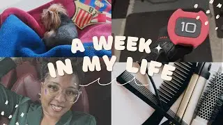 Weekly Vlog | Christmas Decor Progress, Fresh Hair & Nails, and Holiday aura | HareaseW