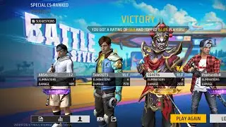 Free Fire MAX Ultimate Firing Squad Gameplay | High Intensity Squad Fight | ShyamGamingHub