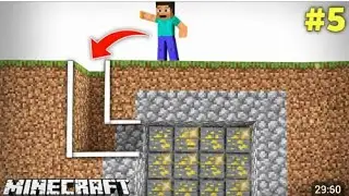 MINECRAFT SECRET WAY TO GOLD MINE | MINECRAFT GAMEPLAY #5