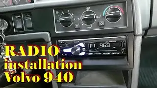 Volvo 940 Aftermarket Radio Installation