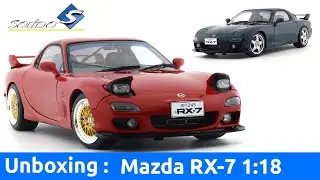 1994 Mazda RX-7 RS FD3S 1:18 Solido Diecast Model Unboxing & Review | Stunning Details!