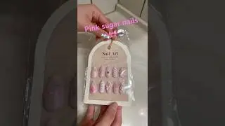 Pink sugar nails 🎀🪩🍬