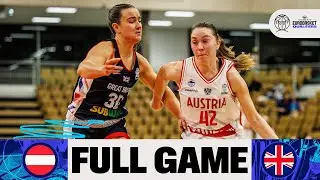 Austria v Great Britain | Full Basketball Game | FIBA Women's EuroBasket 2027 Qualifiers
