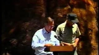 A Presidential Proclamation: President Bush At The Sequoia National Forest  July 14, 1992