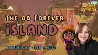 Abandoned Forest Island Gameplay 2-7-24 | Animal Crossing - Twitch Replay