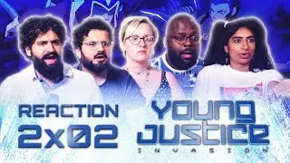 Young Justice - Episode 2x2- Earthlings - Group Reaction