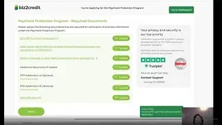 PPP Loan Approval-What Documents to Upload Kabbage