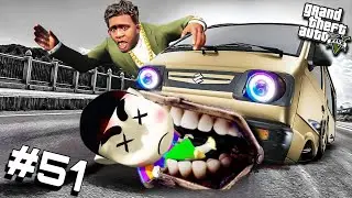 Killer Maruti Omni Killed Shinchan & Franklin Crying ! GTA 5