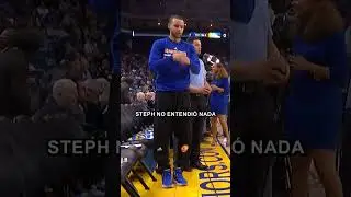 STEPH CURRY ES MUY GRACIOSO  #nba #stephcurry #curry #stephencurry #calentamiento #warmup