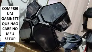 DeepCool Quadstellar Infinity  R-QUADSTELLAR-G-1 - Tirando da caixa e passando o hardware para ele