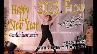 2023 Yoga Flow Class ! Happy New Year- 30 minutes with music all levels