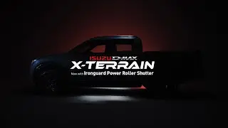 Isuzu D-Max X-Terrain. Теперь с рольставнями Ironguard Power.