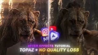 Topaz Best Setting + Render Settings for no Compression ! - AFTER EFFECTS | CAF EDITS |