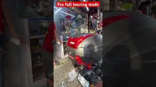 Fzx 150 full touring mods nice modification #viral #trending #shortvideo #automobile #rajubhaiskd