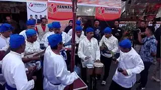 Penampilan Musik Yanger - Tobelo (Halmahera Utara). Kegiatan Apel Siaga Pilgub Maluku Utara 2018