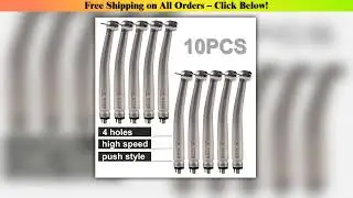 10*Yabangbang NSK Style Pana Max Dental High Speed Air Turbine Handpiece Push Button Big Torque
