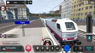 Euro Train Simulator 2: Game Android Gameplay | New Train Simulator 2025 | Train Games to Play