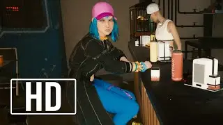 Finding Blue Moon In A Ramen Shop (Cyberpunk 2077) HD