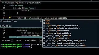 ASMR Coding: Implementing AVL Trees in C++ with Relaxing Keystrokes | Full Explanation | NO SOUND