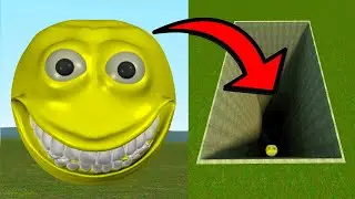 ХИХИКАЮЩИЙ NPC ПРОТИВ ГИГАНТСКОЙ ЯМЫ! - Garry's mod Sandbox
