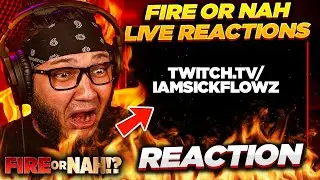 FIRE or NAH?! LIVE Music Reactions (Read Description) | iamsickflowz