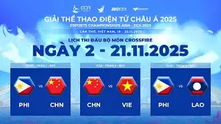 🔴ESPORTS CHAMPIONSHIP ASIA | Vòng bảng - Ngày 21/11