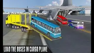 Bus Transporter Truck Flight - Android Gameplay - Free Car Games To Play Now