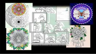 Libélula, Pavão, Flores e um Lindo Bonsai!