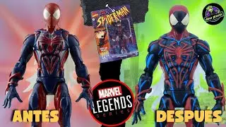 Spider man unlimited marvel legends!!!!! mejora #spiderman #marvel
