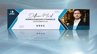 Illustrator Tutorial | How to Create Professional LinkedIn Banner Design | Linkedin Cover Design.
