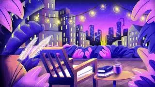 Sunset city 🌆 | Chill under the setting sun | Dreamy city lights playlist