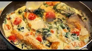 The Best Fresh and Healthy Creamy Tuscan Salmon with Mashed Potatoes