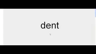 Words ending in ant and ent suffix using Spreeder