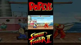 POPEYE VS KEN ! #kenmasters #ken #popeye #streetfighter #StreetFighterII